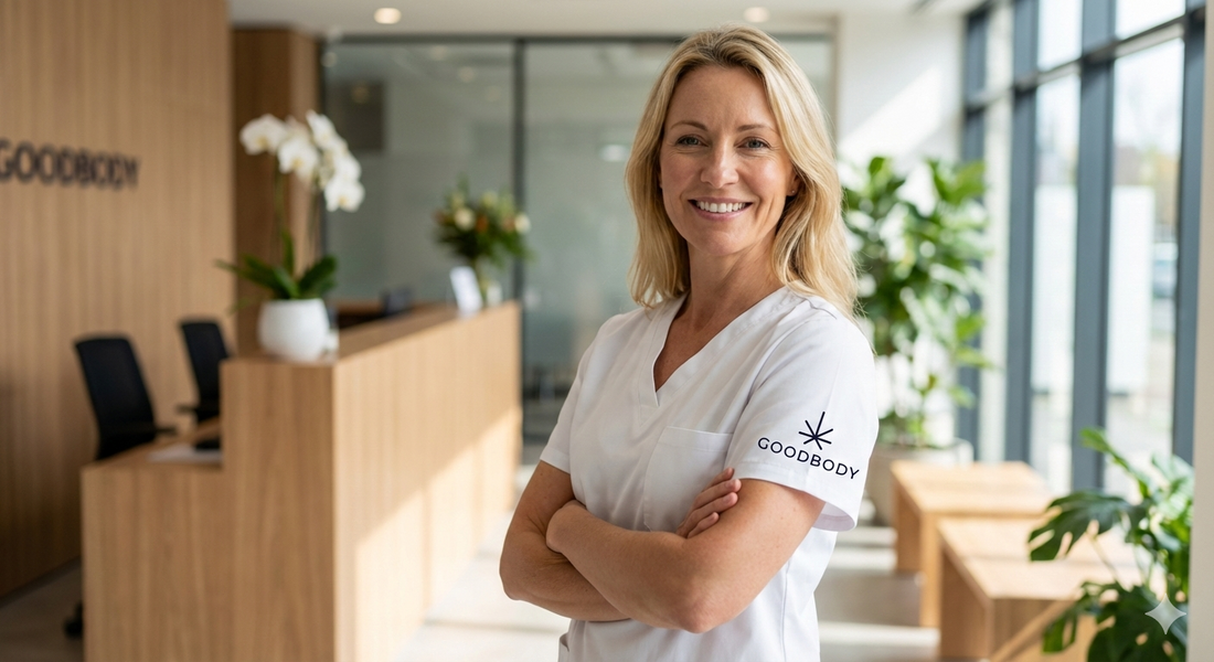 Goodbody clinician in a partner clinic